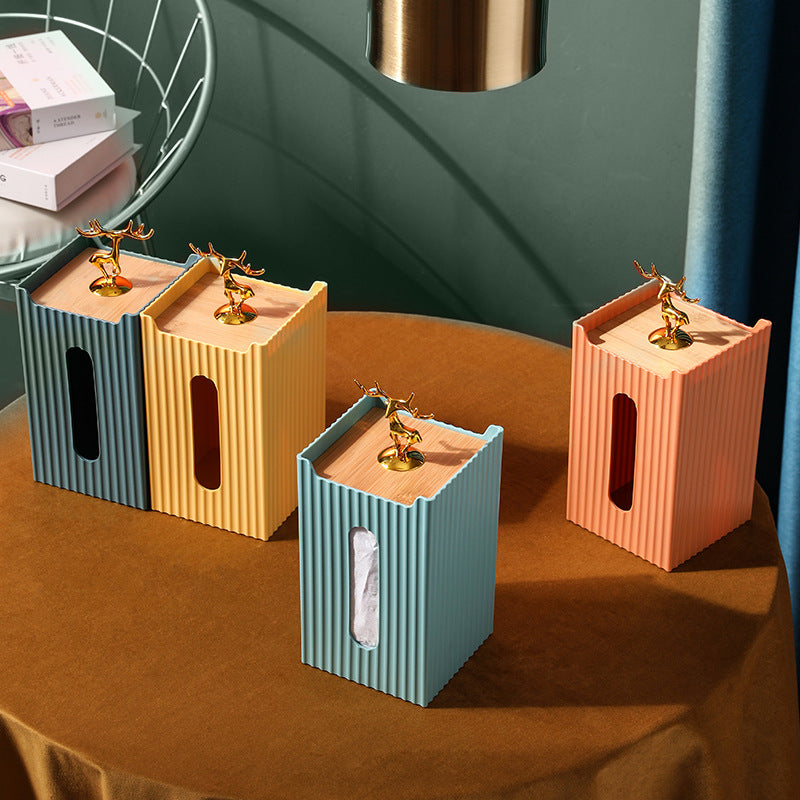 Eamless Living Room Dining Table Kitchen Napkin Tray.